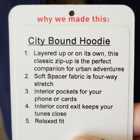 EUC Lululemon City Bound Hoodie - Picture 7 of 7